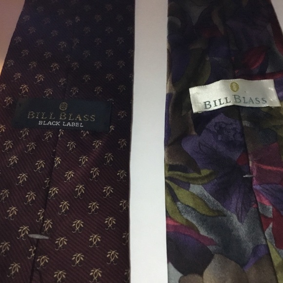 BILL BLASS lot of Men’s Neckties. - Picture 2 of 4